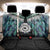 Aotearoa Korowai Motif Back Car Seat Cover Maori Koru Poutama