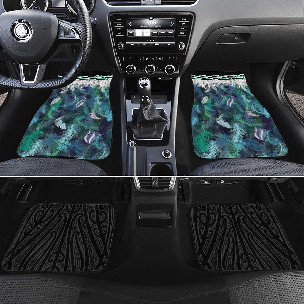 Aotearoa Korowai Motif Car Mats Maori Koru Poutama