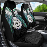 Aotearoa Korowai Motif Car Seat Cover Maori Koru Poutama