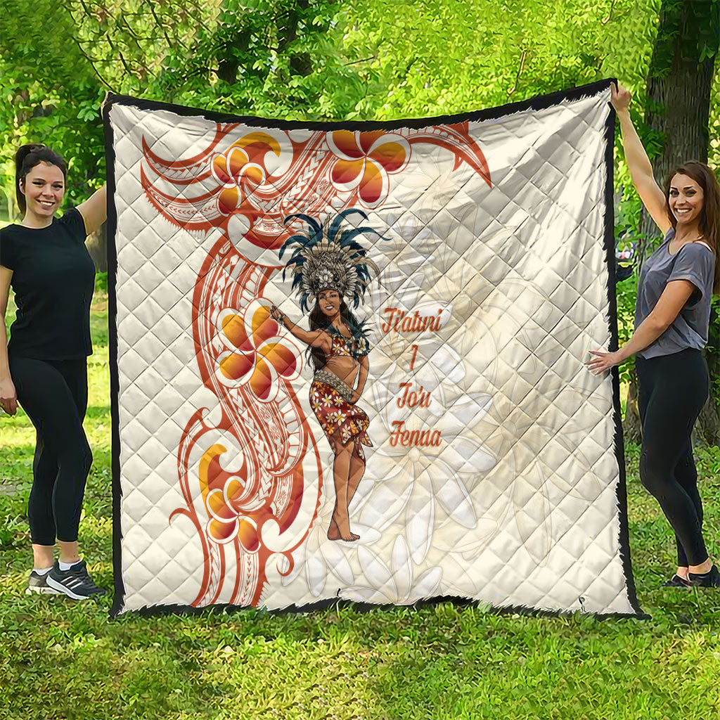 Heiva i Tahiti Quilt Ori Tahitian Dance Tiare Maori LT14 - Polynesian Pride