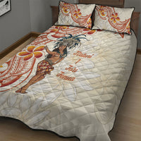 Heiva i Tahiti Quilt Bed Set Ori Tahitian Dance Tiare Maori LT14 - Polynesian Pride