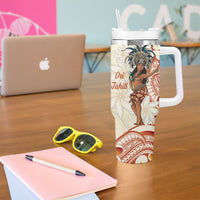 Heiva i Tahiti Tumbler With Handle Ori Tahitian Dance Tiare Maori LT14 - Polynesian Pride