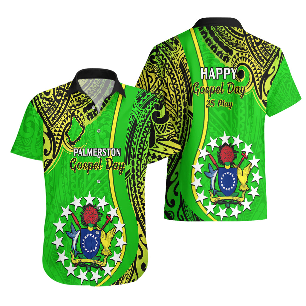 25 May Palmerston Island Gospel Day Hawaiian Shirt Cook Islands Tribal Pattern LT14 - Polynesian Pride