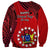 20 July Atiu Island Gospel Day Sweatshirt Cook Islands Tribal Pattern LT14 - Polynesian Pride