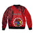 Personalised 20 July Atiu Island Gospel Day Bomber Jacket Cook Islands Tribal Pattern LT14 - Polynesian Pride