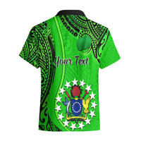 Personalised 25 July Rarotonga Island Gospel Day Hawaiian Shirt Cook Islands Tribal Pattern LT14 - Polynesian Pride