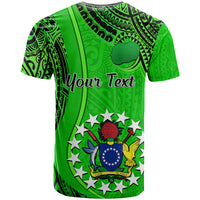 Custom 25 July Rarotonga Island Gospel Day T Shirt Cook Islands Tribal Pattern LT14 - Polynesian Pride