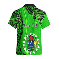 Personalised 21 July Mitiaro Island Gospel Day Hawaiian Shirt Cook Islands Tribal Pattern LT14 - Polynesian Pride