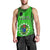 Personalised 21 July Mitiaro Island Gospel Day Men Tank Top Cook Islands Tribal Pattern LT14 - Polynesian Pride