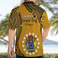 8 August Manihiki Island Gospel Day Hawaiian Shirt Cook Islands Tribal Pattern LT14 - Polynesian Pride