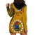 8 August Manihiki Island Gospel Day Hoodie Dress Cook Islands Tribal Pattern LT14 - Polynesian Pride
