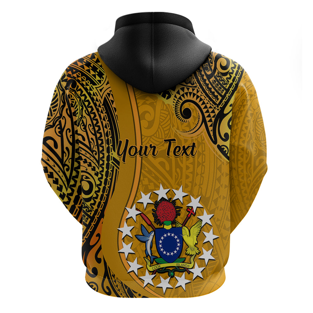 Custom 8 August Manihiki Island Gospel Day Hoodie Cook Islands Tribal Pattern LT14 - Polynesian Pride