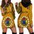 Personalised 8 August Manihiki Island Gospel Day Hoodie Dress Cook Islands Tribal Pattern LT14 - Polynesian Pride