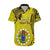 Personalised 27 October Aitutaki Island Gospel Day Hawaiian Shirt Cook Islands Tribal Pattern LT14 Gold - Polynesian Pride