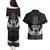 New Zealand Silver Fern Rugby Couples Matching Puletasi and Hawaiian Shirt Haka Dance With Aotearoa Maori Pattern