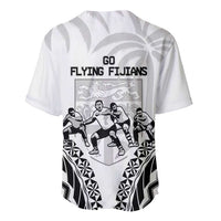 Fiji Tapa Rugby Baseball Jersey Cibi Dance With Fijian Pattern LT14 - Polynesian Pride