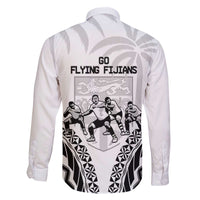 Fiji Tapa Rugby Family Matching Off The Shoulder Long Sleeve Dress and Hawaiian Shirt Cibi Dance With Fijian Pattern