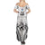 New Zealand And Fiji Tapa Rugby Family Matching Summer Maxi Dress and Hawaiian Shirt Haka Dance Mix Cibi Dance Together