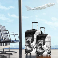 New Zealand And Fiji Tapa Rugby Luggage Cover Haka Dance Mix Cibi Dance Together