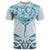 New Zealand Manta Ray Tattoo T Shirt Aotearoa Maori Haehae Paua Shell - Polynesian Pride