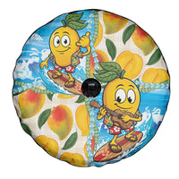 Aloha Hawaii Summer Spare Tire Cover Hawaiian Lei Surfing Mango Palaka Motifs