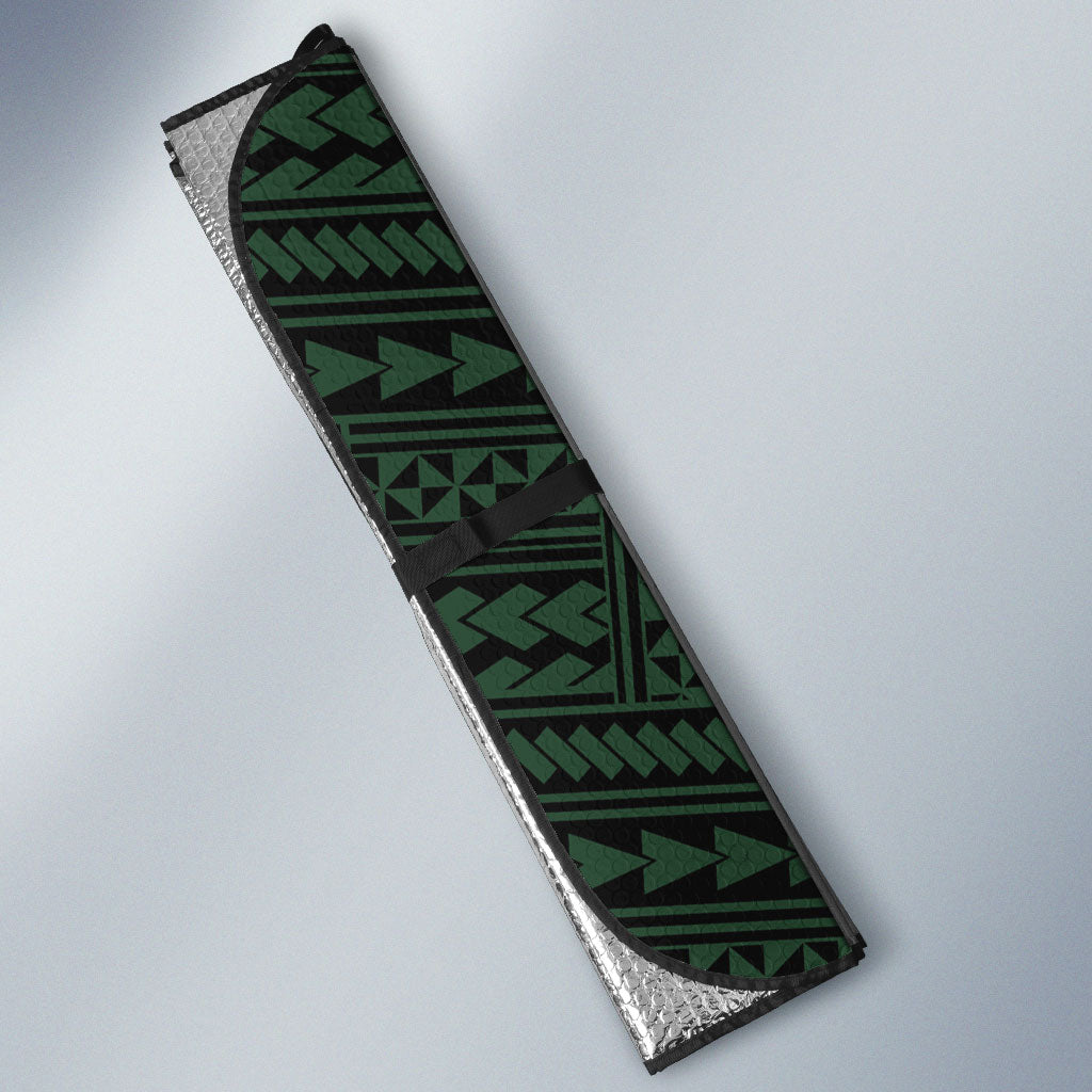 Hawaii Surfing Mango Auto Sun Shade Manako Polynesian Fish Hook