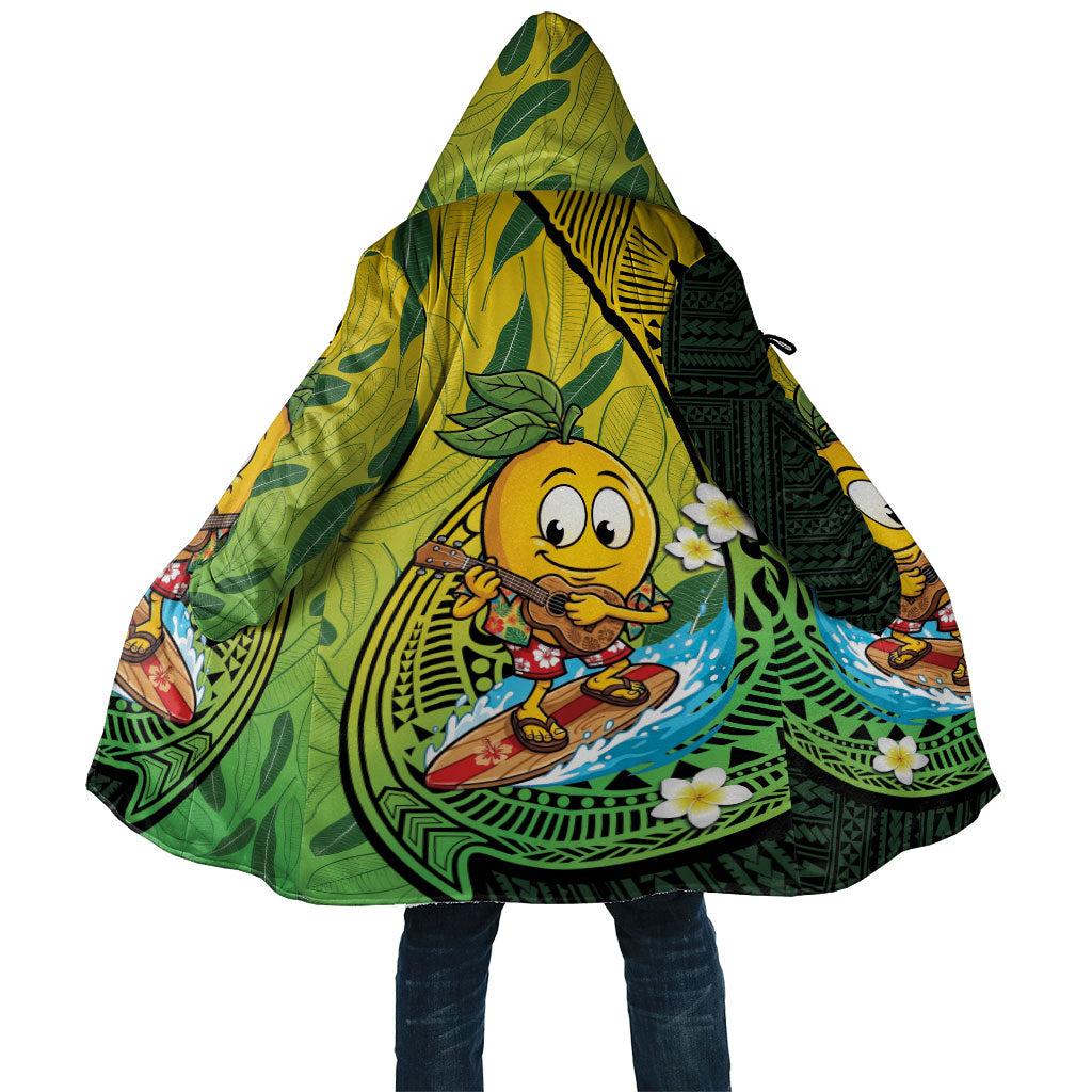 Hawaii Surfing Mango Cloak Manako Polynesian Fish Hook