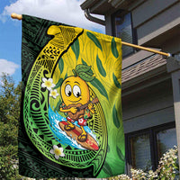 Hawaii Surfing Mango Garden Flag Manako Polynesian Fish Hook