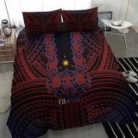 Filipino Barong Tagalog Inspired Bedding Set Mabuhay Philippines Festival Polynesian Pattern