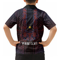 Filipino Barong Tagalog Inspired Personalised Hawaiian Shirt Mabuhay Philippines Festival Polynesian Pattern