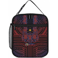 Filipino Barong Tagalog Inspired Lunch Bag Mabuhay Philippines Festival Polynesian Pattern