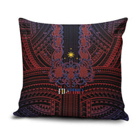 Filipino Barong Tagalog Inspired Pillow Cover Mabuhay Philippines Festival Polynesian Pattern