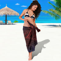 Filipino Barong Tagalog Inspired Sarong Mabuhay Philippines Festival Polynesian Pattern