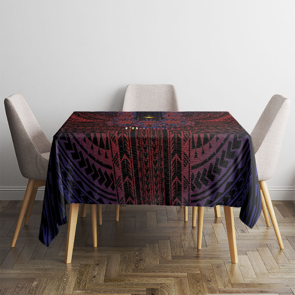 Filipino Barong Tagalog Inspired Tablecloth Mabuhay Philippines Festival Polynesian Pattern