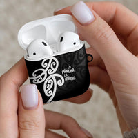 Lil Pakeha Lil Maori New Zealand AirPods Case Kiwi Proud Mangopare Pattern
