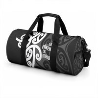 Lil Pakeha Lil Maori New Zealand Duffle Bag Kiwi Proud Mangopare Pattern