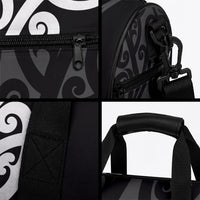 Lil Pakeha Lil Maori New Zealand Duffle Bag Kiwi Proud Mangopare Pattern