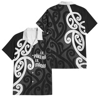 Lil Pakeha Lil Maori New Zealand Family Matching Mermaid Dress and Hawaiian Shirt Kiwi Proud Mangopare Pattern