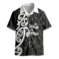 Lil Pakeha Lil Maori New Zealand Kid Hawaiian Shirt Kiwi Proud Mangopare Pattern