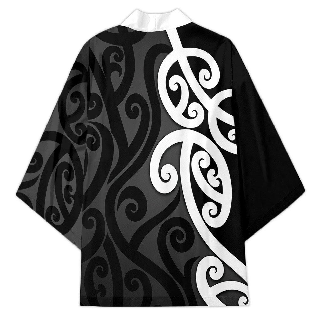 Lil Pakeha Lil Maori New Zealand Kimono Kiwi Proud Mangopare Pattern