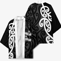 Lil Pakeha Lil Maori New Zealand Kimono Kiwi Proud Mangopare Pattern