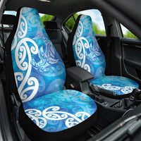 Hammerhead Shark Tattoo New Zealand Car Seat Cover Maori Galaxy Mangopare Pattern