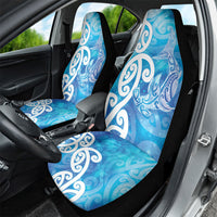 Hammerhead Shark Tattoo New Zealand Car Seat Cover Maori Galaxy Mangopare Pattern