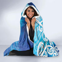 Hammerhead Shark Tattoo New Zealand Hooded Blanket Maori Galaxy Mangopare Pattern