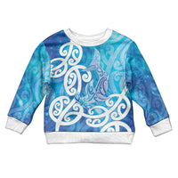Hammerhead Shark Tattoo New Zealand Kid Ugly Christmas Sweater Maori Galaxy Mangopare Pattern