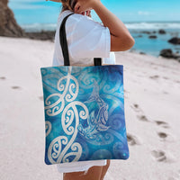Hammerhead Shark Tattoo New Zealand Tote Bag Maori Galaxy Mangopare Pattern