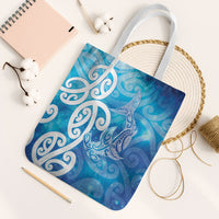 Hammerhead Shark Tattoo New Zealand Tote Bag Maori Galaxy Mangopare Pattern
