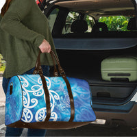 Hammerhead Shark Tattoo New Zealand Travel Bag Maori Galaxy Mangopare Pattern