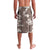 Brown and Black Hawaii Shark Tattoo Lavalava Puakenikeni Lei Plumeria Polynesian Pattern - Polynesian Pride