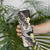 Brown and Black Hawaii Shark Tattoo Skinny Tumbler Puakenikeni Lei Plumeria Polynesian Pattern - Polynesian Pride